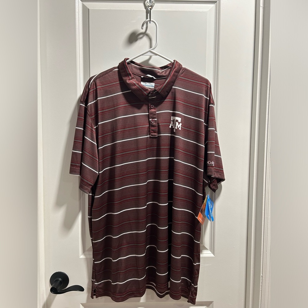 Columbia Texas A&M PFG Polo